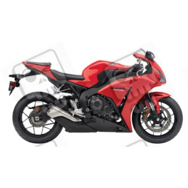 SUZUKI HAYABUSA 2008 - DARK BLUE VERSION DECALS
