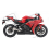 SUZUKI HAYABUSA 2008 - DARK BLUE VERSION DECALS (Kompatibles Produkt)