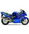 Honda CBR 1100XX 2000 - BLUE VERSION DECALS