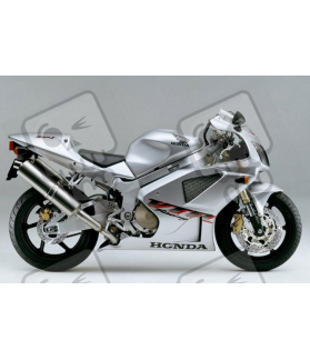 Honda VTR 1000 2001 - SILVER VERSION DECALS