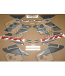 SUZUKI HAYABUSA 2008 - DARK BLUE VERSION DECALS