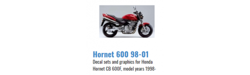 HornetCB 600F 1998-2001